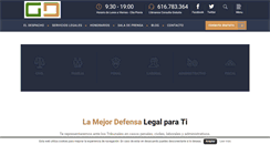 Desktop Screenshot of garmonabogados.com