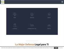 Tablet Screenshot of garmonabogados.com